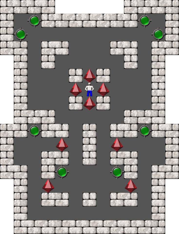 Sokoban Brian Kents Sokoban2Ks Sokoban2K level 7